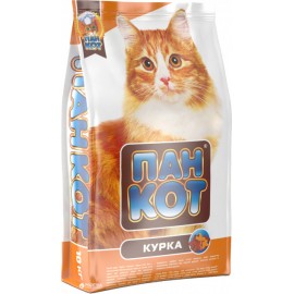 Сухий корм для кішок Пан Кіт Курка 10кг..