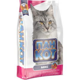 Сухий корм для кішок Пан Кіт Мікс 10 кг..