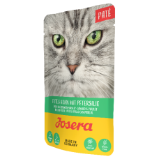 Вологий корм для котів Josera Paté Ente und Huhn mit Petersilie, паштет з качки та курки з петрушкою, 85 г