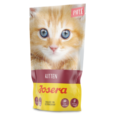 Вологий корм для котів Josera Paté Kitten, паштет для кошенят з лососевою олією, 85 г
