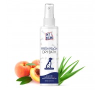 Сухий шампунь Pet Clean DRY BATH-FRESH PEACH  для домашніх тварин з ар..