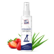 Сухой шампунь Pet Clean DRY BATH-STRAWBERRY для животных с ароматом клубники 250мл