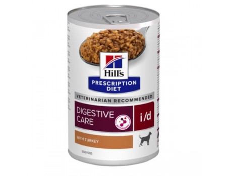 Вологий корм для собак Hill’s PRESCRIPTION DIET i/d Digestive Care догляд за травленням, з індичкою, консерва, 360 г