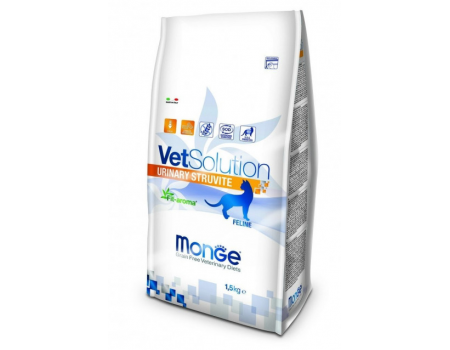 Monge VetSolution Urinary Struvite feline для котів із проблемою сечостатевої системи 1.5 кг