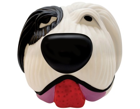 PETSTAGES Іграшка-піщалка для середніх та великих порід собак "Білий Бім Чорне Вухо" D-8 см