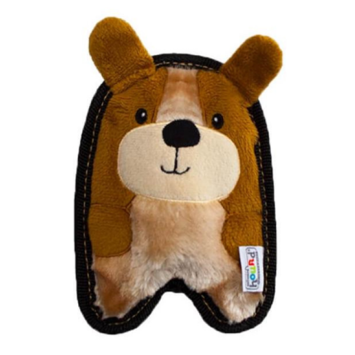 PETSTAGES Outward Hound Игрушка для собак Invincibles Mini с пищалкой OutwardHound Invincibles Minis Puppy, 20х11х4 см