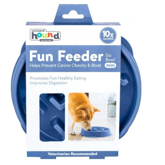 PETSTAGES Outward Hound Фан Фидер Тетрис Миска-лабиринт для собак , средняя,  20.3 х 20.3 х 3.8 см