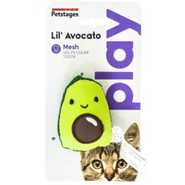 PETSTAGES Игрушка для кошек Авокадо, 7.5 х 5.5 х 4 см..