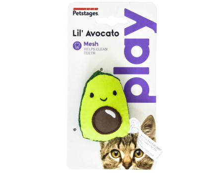 Игрушка для кошек PETSTAGES Авокадо, 7,5 х 5,5 х 4 см