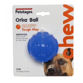 PETSTAGES Іграшка для собак Орка м'яч, 16.5см..