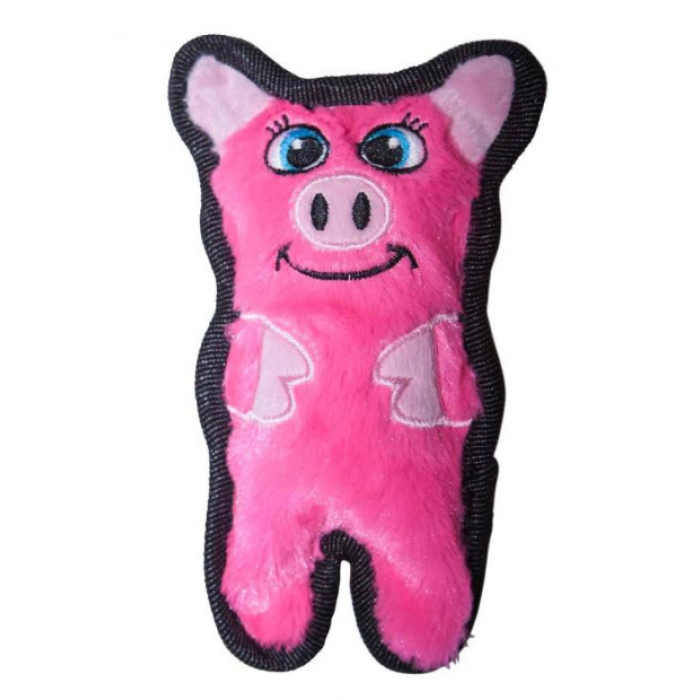 PETSTAGES Outward Hound Игрушка-пищалка для собак Непобедимый поросенок мини OutwardHound Invincibles Minis Pig, 20х11х4 см