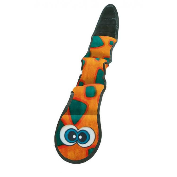 PETSTAGES Outward Hound Іграшка для собак Invincibles з 12-ма пищалками зелена OutwardHound Invincibles Snakes, 178 см