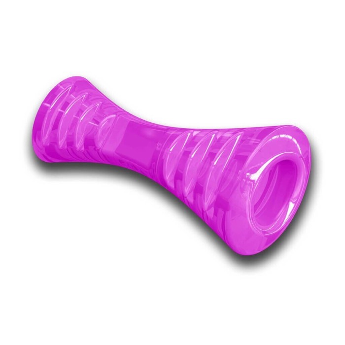 Petstages Bionic Opaque Stick M, іграшка для собак гантель фіолетова