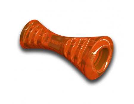 Petstages Bionic Opaque Stick M, іграшка для собак Гантель помаранчевий