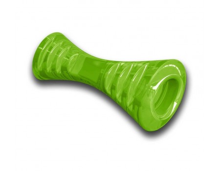 Petstages Bionic Opaque Stick M, іграшка для собак гантель зелена
