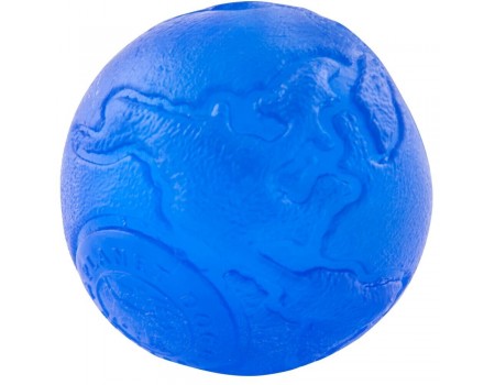 Petstages Planet Dog Orbee Ball, игрушка для собак мяч синий, малый 13.3 см
