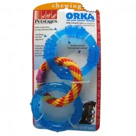 PETSTAGES Іграшка для собак Петстейджес Orka Кільця для зубів 10см..