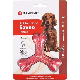 Flamingo Rubber Flexo Saveo Triple Bone Beef ФЛАМІНГО САВЕО ТРІЙНА КІС..