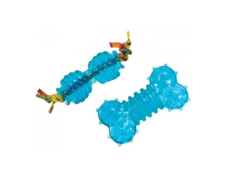 Petstages Orka Chew Pair Blu SM набір іграшок для собак, кісточка та гантель міні, блакитний