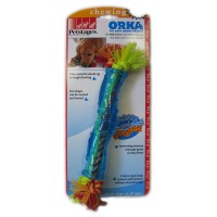 PETSTAGES Іграшка для собак "Орка паличка з канатиком" 18х3 см