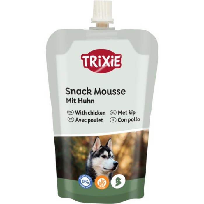 Рідкі ласощі-мус Trixie для собак  з куркою 200г