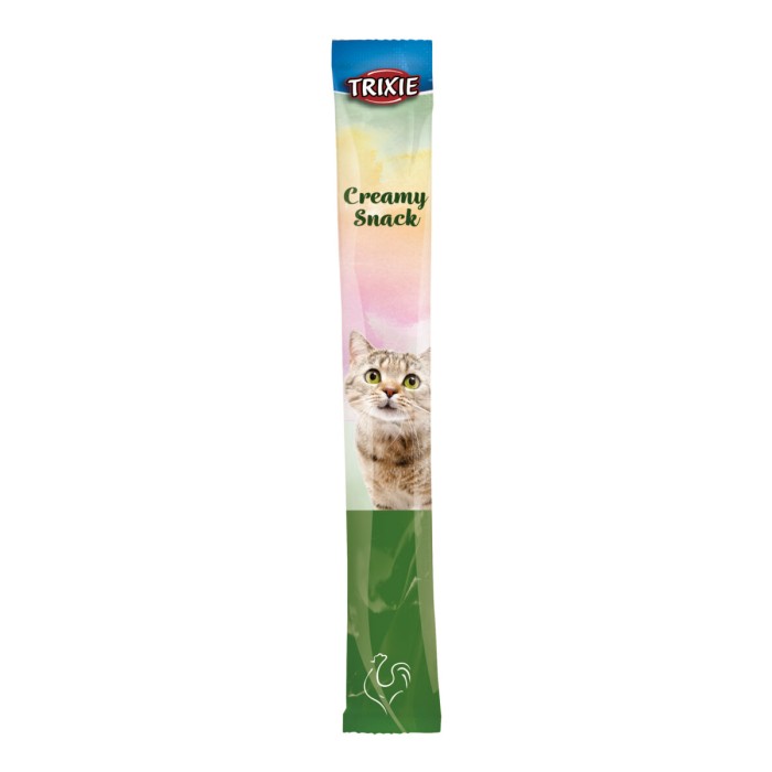 Рідкі ласощі Trixie для кота "Creamy Snacks" (курка), 5х14гр