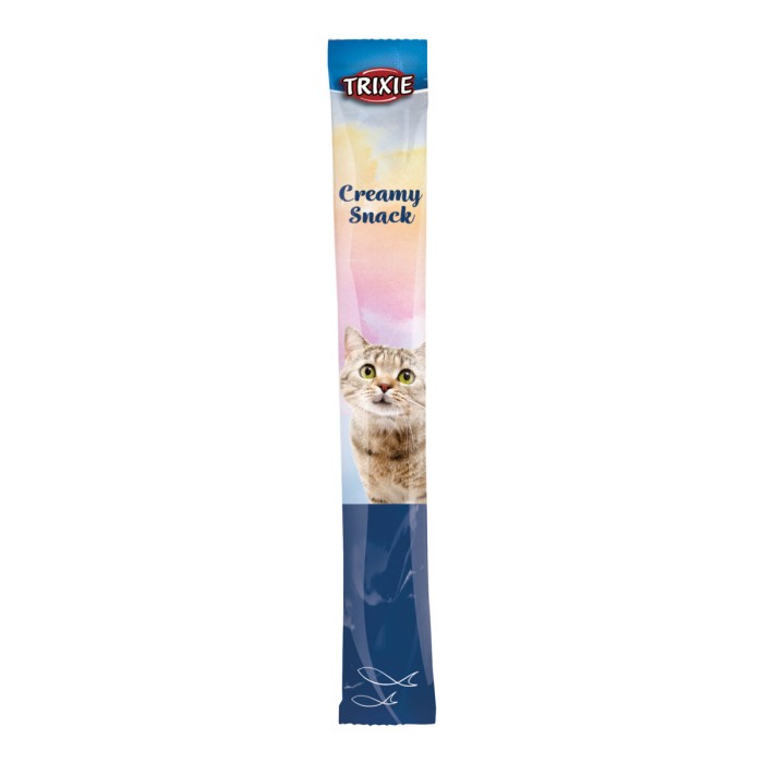 Рідкі ласощі Trixie для кота "Creamy Snacks" (біла риба), 5х14гр