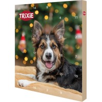Адвент-календарь для собак Trixie Рождественский с лакомством, ассорти, 30х34х3,5 см.