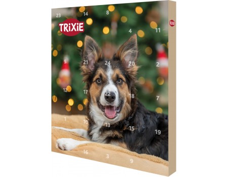 Адвент-календар для собак Trixie Різдвяний з ласощами,асорті, 30х34х3,5 см