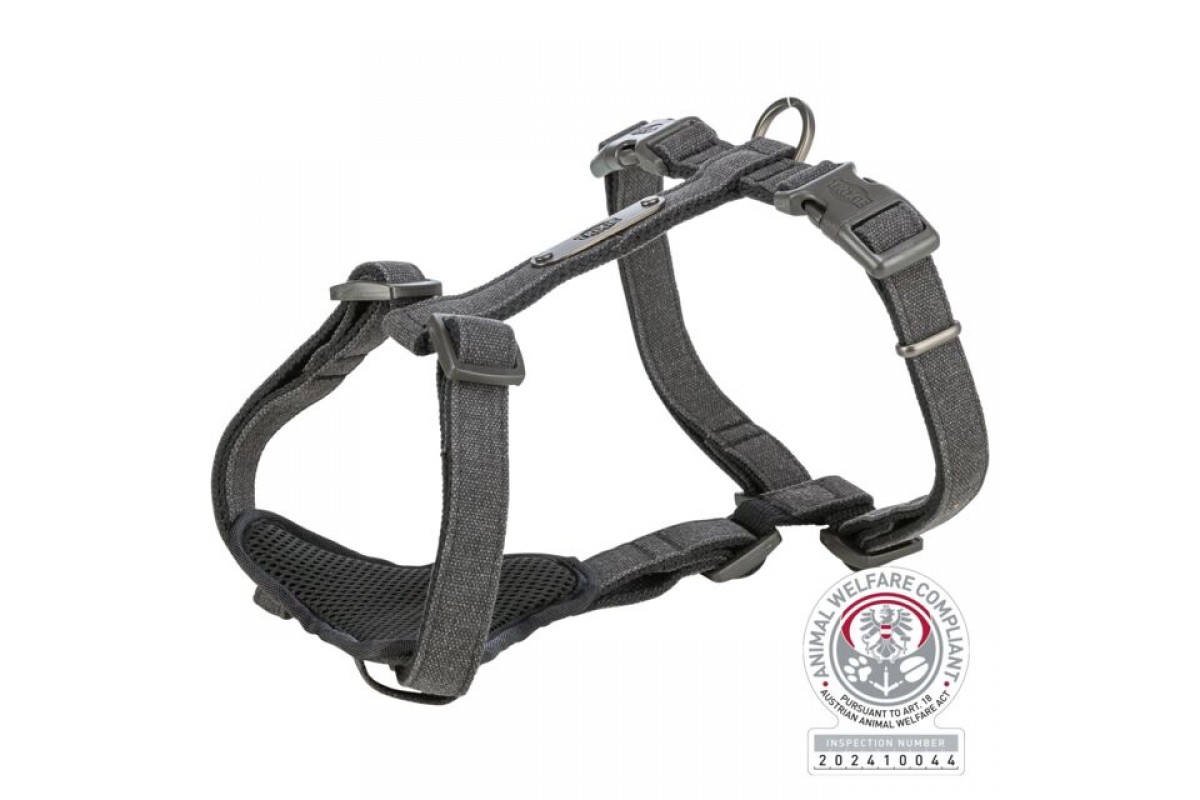 Шлея Trixie CityStyle H-harness для собак бавовна L–XL 75–120 см