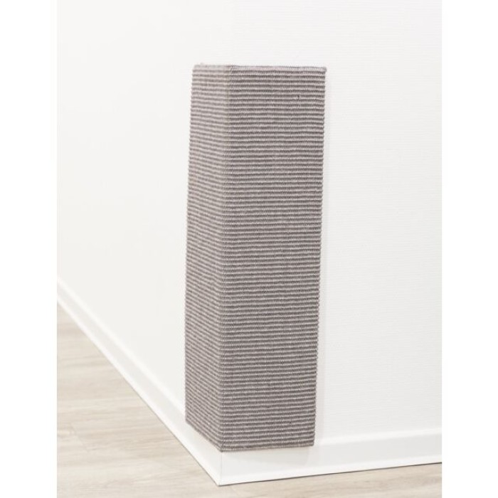 Когтеточка  Trixie для кошек угловая Scratching board XXL 38см x 75 см серый