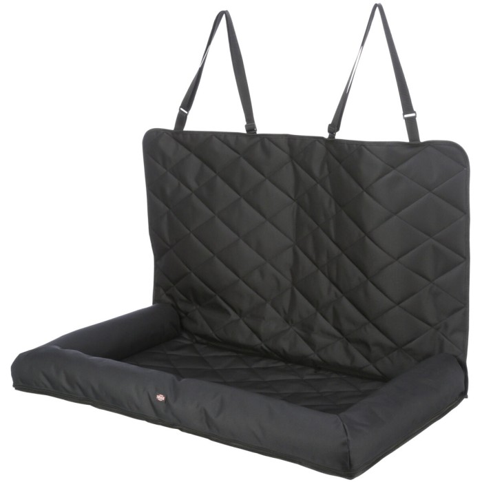 Подвійна подушка-автокрісло Trixie Double Car Seat для собак, 95х10х50см, чорний