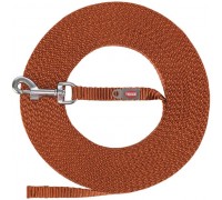 Trixie поводок тросовый, сверхлегкий, XS-S: 5 м/10 мм, ржавчина..