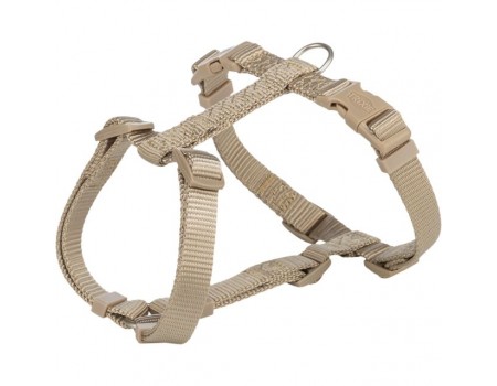 Шлея Trixie "Premium" для собак ,XS-S: 30-44см/10мм, пісок