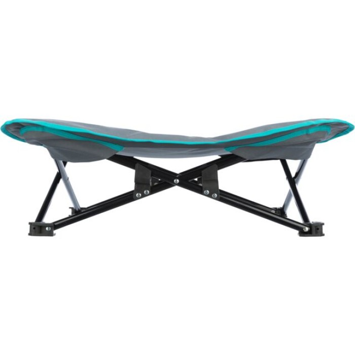 Похідне ліжко Trixie Camping bed для собак, темно-сірий/петроль, 88х32х88см