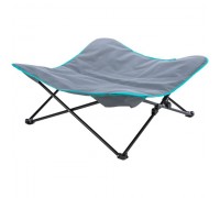 Походний лежак Trixie Camping bed для собак, темно-серый/петроль, 88х3..