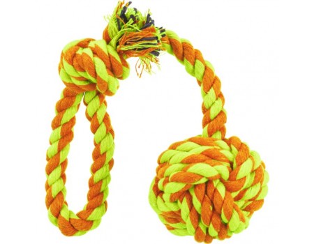 Веревка с ручкой для собак TRIXIE - Denta Fun Длина: 50 см