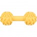 Іграшка-гантель з дзвіночком TRIXIE, 17см, жовта