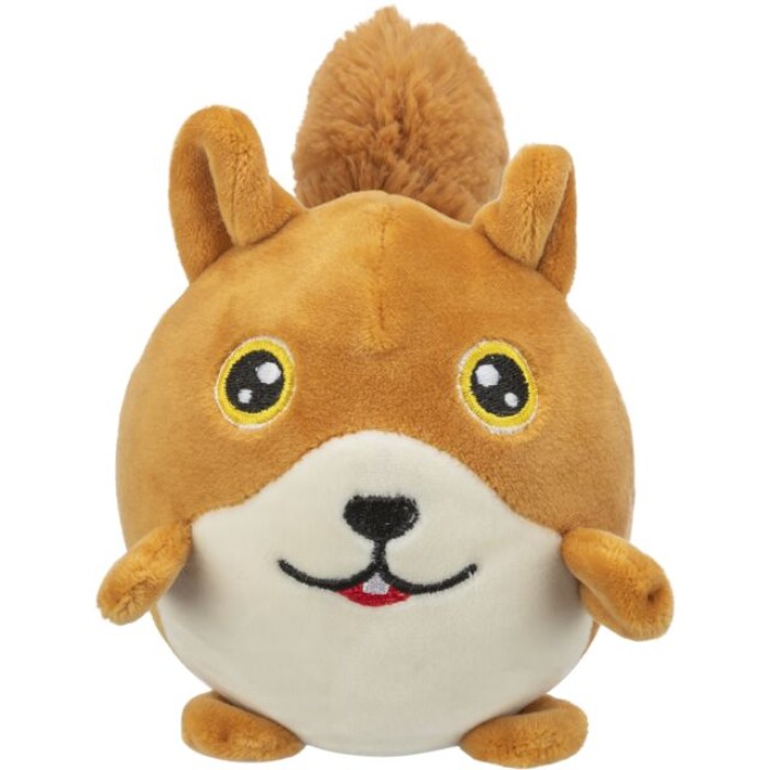 Игрушка для собак TRIXIE белочка, круглая, плюш, 13 см