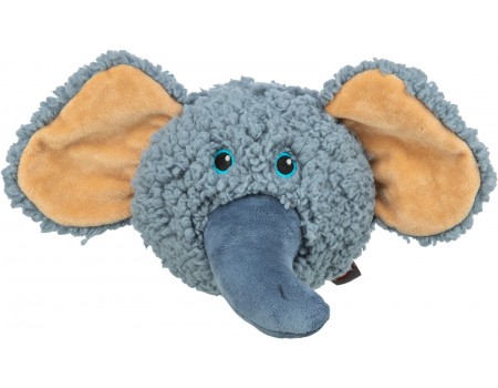Trixie игрушка голова слона (переработанный плюш), 12 см
