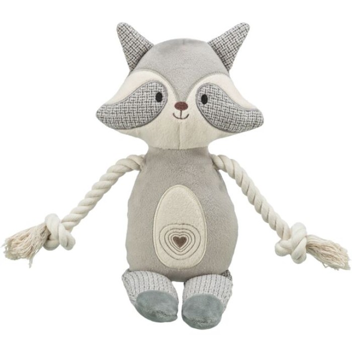Trixie игрушка для собак "Енот", ткань/плюш, 33 см