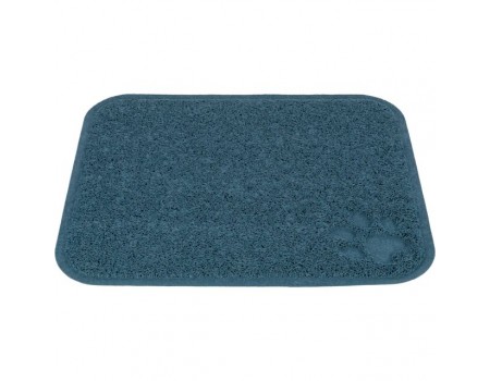 Trixie килимок під туалет для кота, ПВХ, 37х45см, синій