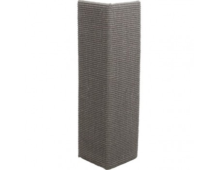 Когтеточка  Trixie для кошек угловая Scratching board XXL 38см x 75 см серый