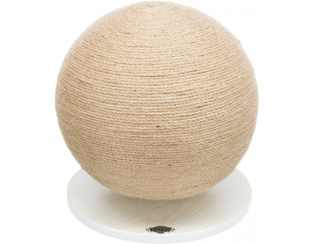 Кігтеточка для кішок Trixie М'яч МДФ/джут бежевий, 29×31 см