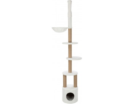 Кігтеточка-будиночок Trixie для кота "Aurelio" 236-250 см, білий