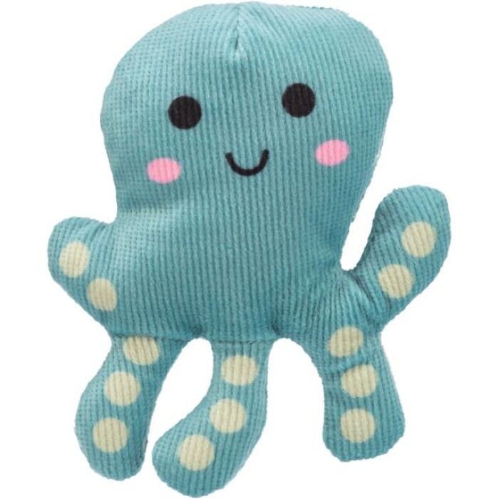 Trixie игрушка для собак "Осьминог", плюш, 10 см