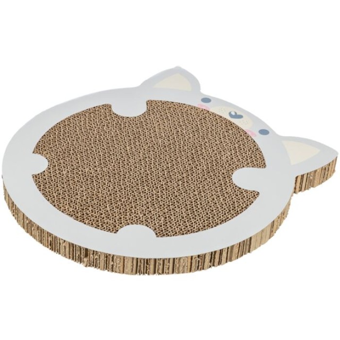 Trixie Junior драпак-хомяк, 31х2.5х32.5см, картон, светло-серый