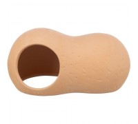 Trixie керамический домик для хомяков, 21х10х11см, терракот..