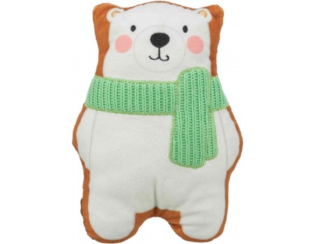 Іграшка для собак Trixie Різдвяний ведмідь, плюш, 20 см