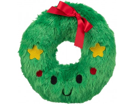 Іграшка для собак Trixie Різдвяний віночок, плюш, 22 см